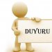 duyuru