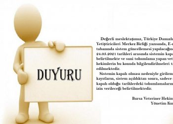 E-ıslah veri tabanı güncellemesi