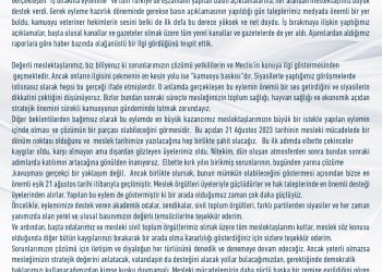 21 Ağustos Mesleki Mücadelemizde Tarihi Bir Adımdır – Mesleki Kamuoyuna 
