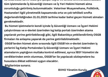 İş Güvenliği Uzmanı ve İşyeri Hekimi