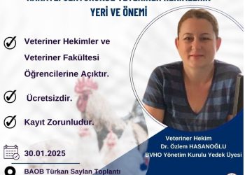 SÖYLEŞİ “Kanatlı Sektöründe Veteriner Hekimlerin Yeri ve Önemi”