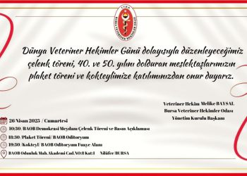 Dünya Veteriner Hekimler Günü Daveti