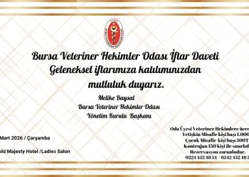 Bursa Veteriner Hekimler Odası Geleneksel İftar Daveti