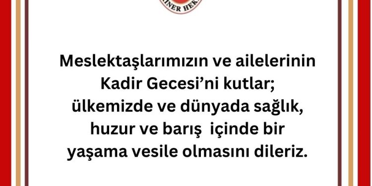 Kadir Gecemiz Kutlu Olsun.