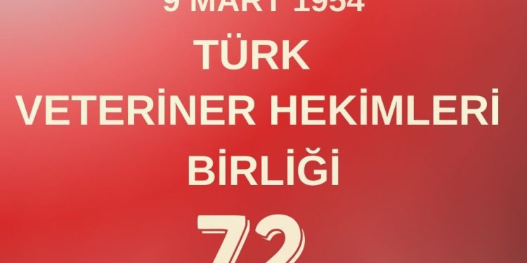 Veteriner hekimlerin çatı örgütü Türk Veteriner Hekimleri Birliği 72 yaşında…