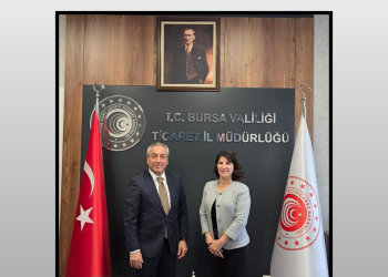 Bursa Veteriner Hekimler Odası Başkanı Veteriner Hekim Melike Baysal, Bursa Ticaret İl Müdürü Sayın İsmail Aslanlar’ı ziyaret etti.