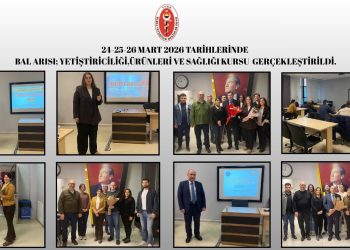 Bursa Veteriner Hekimler Odası’nda                                                    24-25-26 Mart 2026 Tarihlerinde Bal Arısı Yetiştiriciliği,  Ürünleri Ve Sağlığı Kursu Gerçekleştirildi.