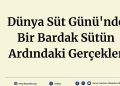 Dünya Süt Günü’nde Bir Bardak Sütün Ardındaki Gerçekler