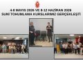 4-8 Mayıs 2026 ve 8-12 Haziran 2026 Suni Tohumlama Kurslarımız Gerçekleşti