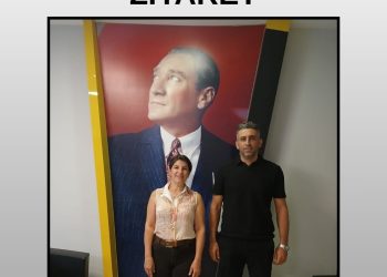 Veteriner Hekim Tuğrul Karadağ BVHO Yönetim Kurulu Başkanı Melike Baysal’ı ziyaret etti