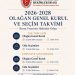 2026-2028 DÖNEMİ OLAĞAN SEÇİMLİ GENEL KURUL DUYURUSU