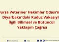 Bursa Veteriner Hekimler Odası’ndan Kuduzla Mücadelede Bilimsel ve Bütüncül Yaklaşım Çağrısı
