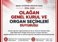 BVHO 2026-2028 Dönemi Olağan Genel Kurulu ve Organ Seçimleri