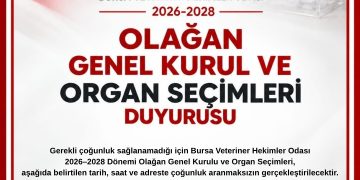 BVHO 2026-2028 Dönemi Olağan Genel Kurulu ve Organ Seçimleri