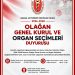BVHO 2026-2028 Dönemi Olağan Genel Kurulu ve Organ Seçimleri