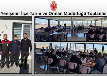 Yenişehir İlçe Tarım ve Orman Müdürlüğü Toplantısı