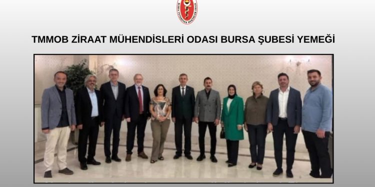 TMMOB Ziraat Mühendisleri Odası Bursa Şubesi Yemeği